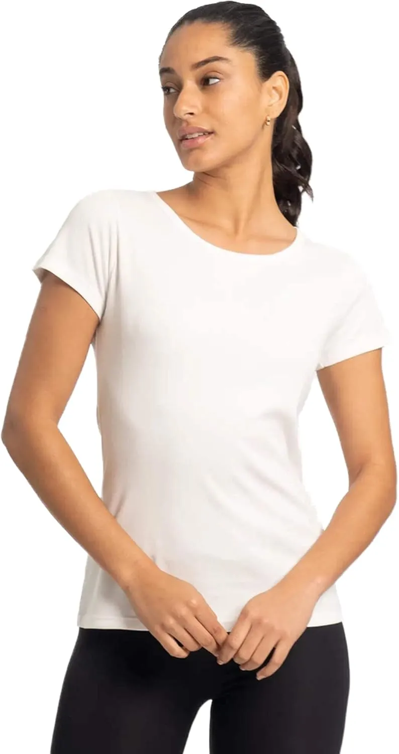 ayaecofashion AyA | Women's Organic Pima Cotton T-Shirt | White L