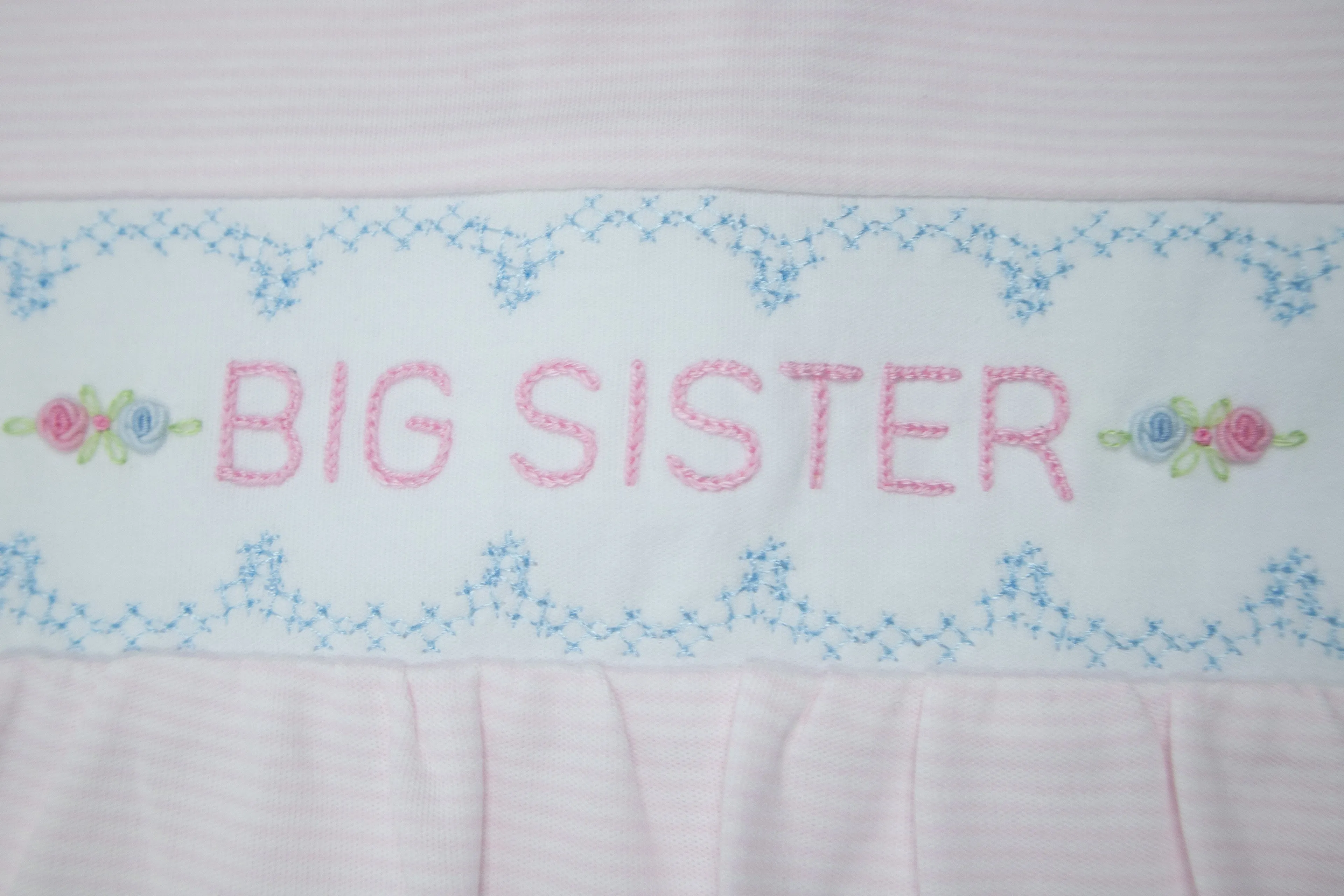 Big Sister Dress, Toddler Girls, Pink