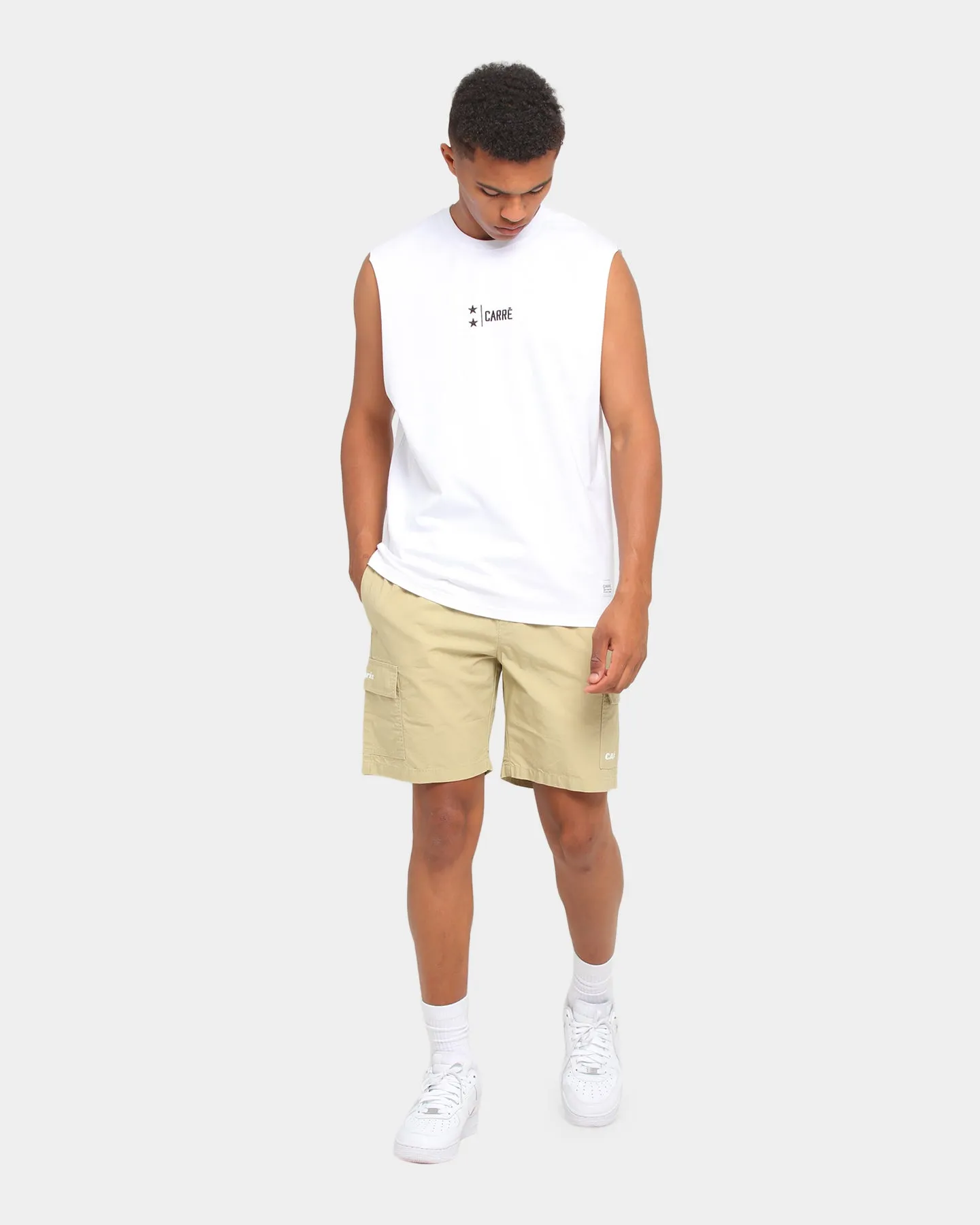 Carré Deux Muscle T-Shirt White
