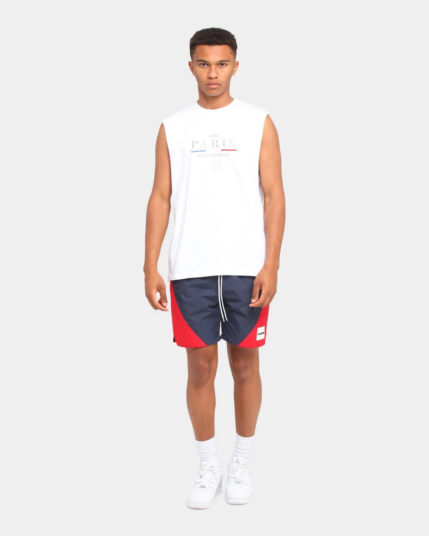 Carré Revolutionnaire Muscle T-Shirt White