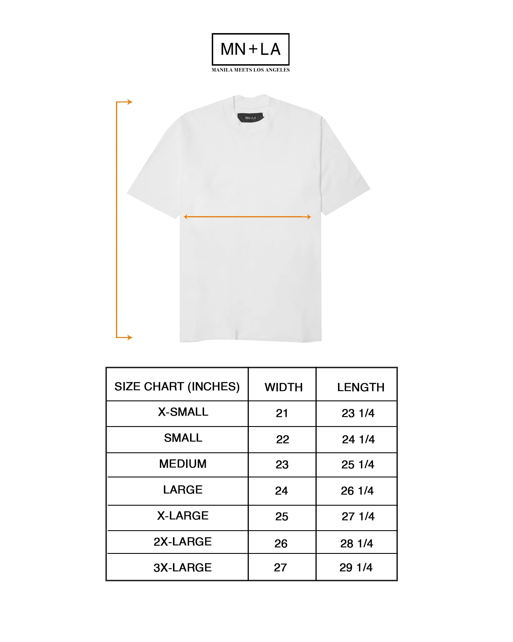 CHOP CHOP TEE IN WHITE