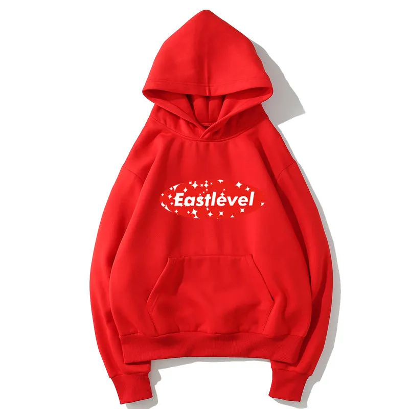 EastLevel Fleece Hoodies - Solid Color EastLevel Logo Icon Super Cool Fleece Hoodie