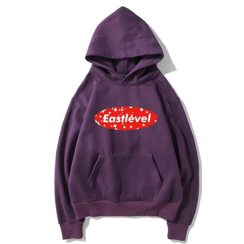EastLevel Fleece Hoodies - Solid Color EastLevel Logo Icon Super Cool Fleece Hoodie