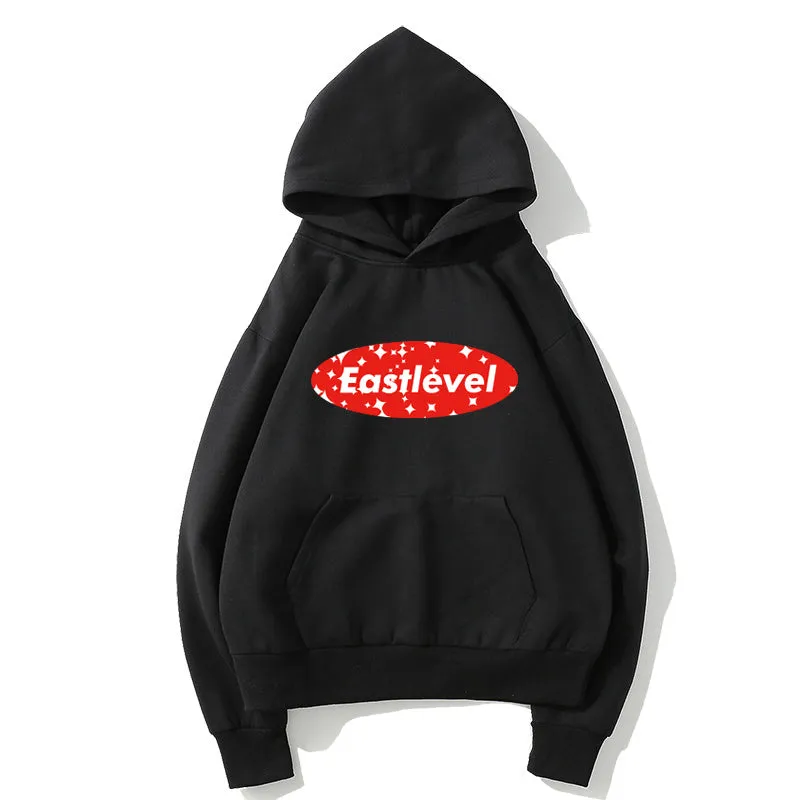 EastLevel Fleece Hoodies - Solid Color EastLevel Logo Icon Super Cool Fleece Hoodie