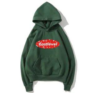 EastLevel Fleece Hoodies - Solid Color EastLevel Logo Icon Super Cool Fleece Hoodie