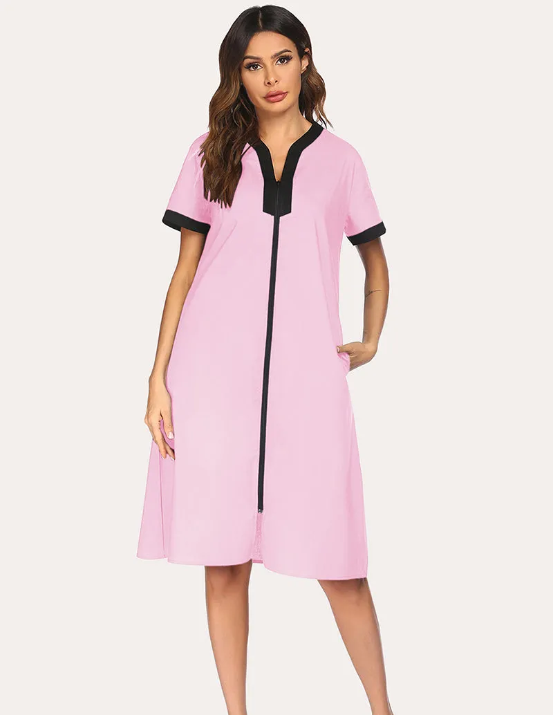 Ekouaer Floral Long Robe (US Only)