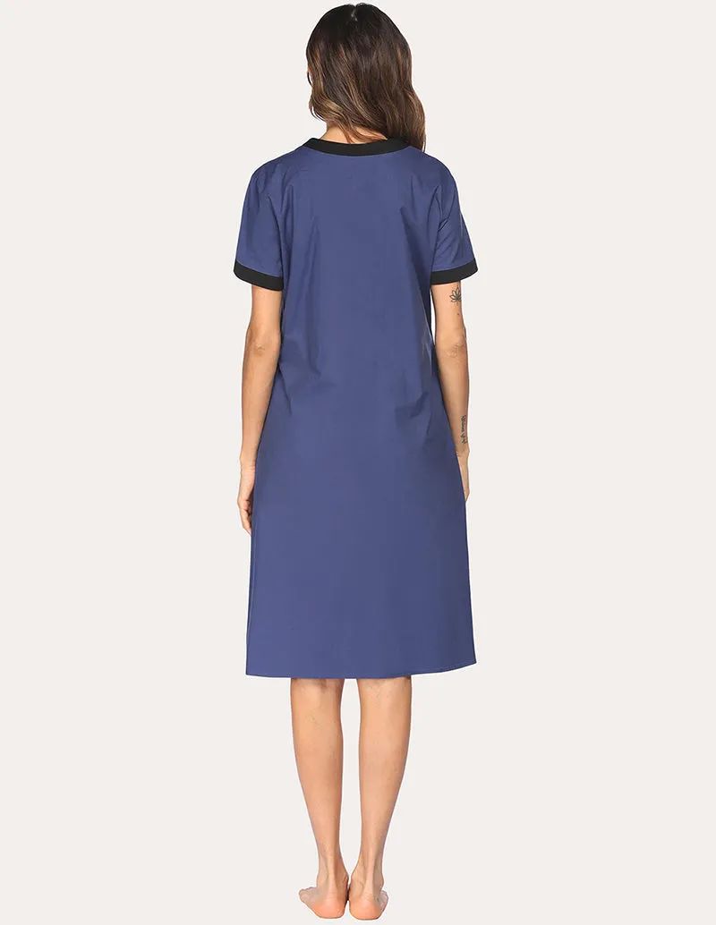 Ekouaer Floral Long Robe (US Only)