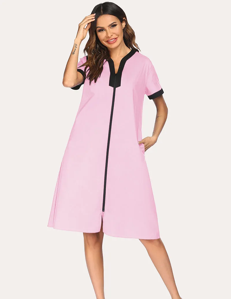 Ekouaer Floral Long Robe (US Only)