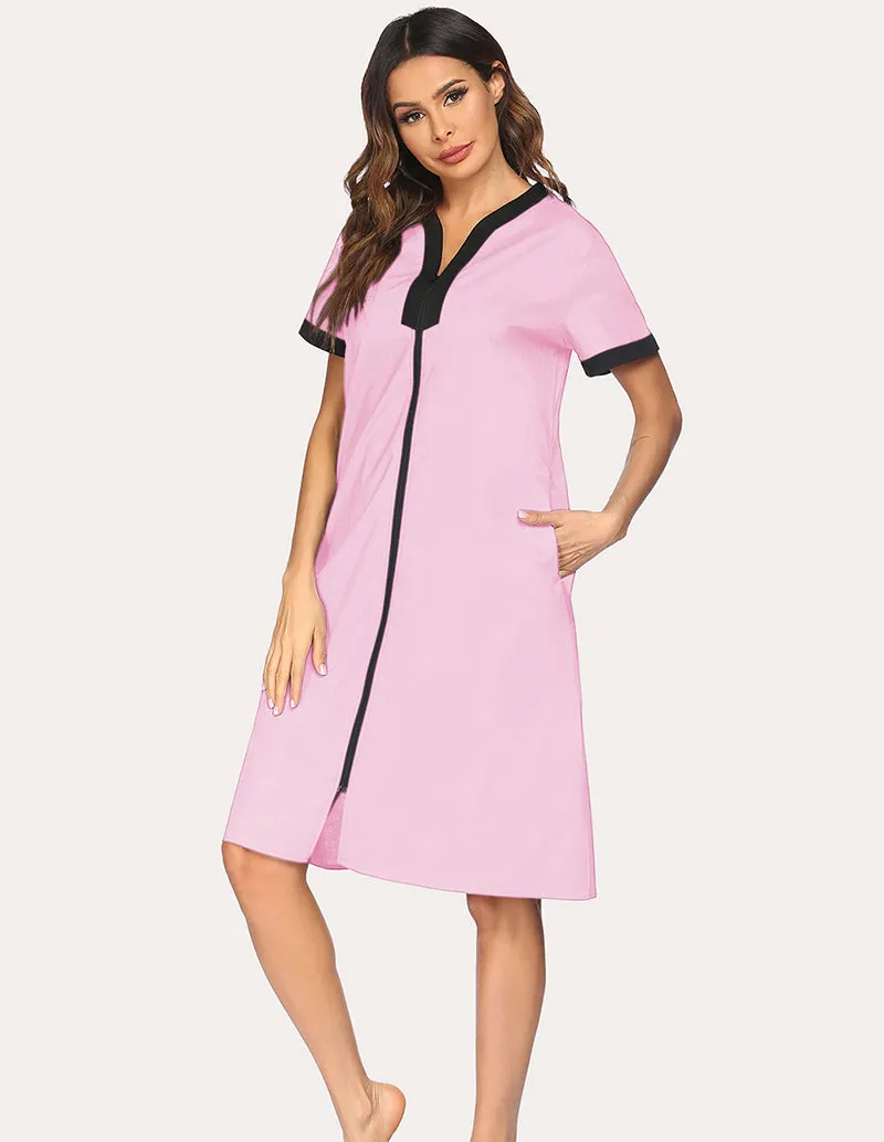 Ekouaer Floral Long Robe (US Only)