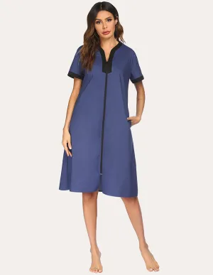 Ekouaer Floral Long Robe (US Only)