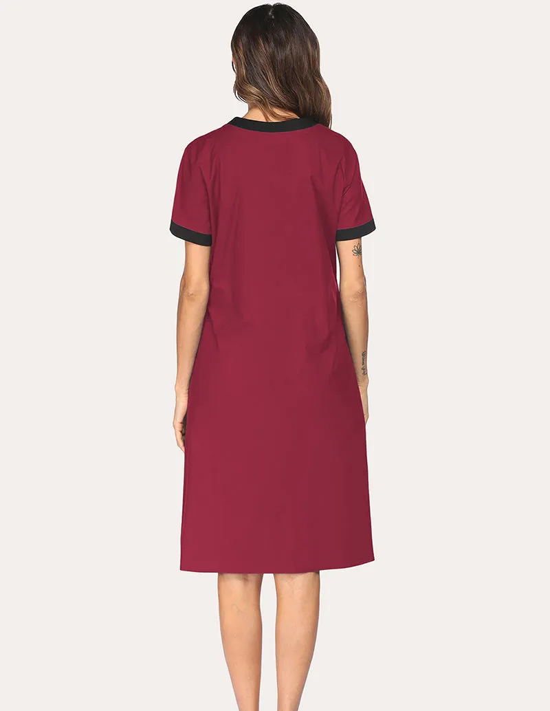 Ekouaer Floral Long Robe (US Only)