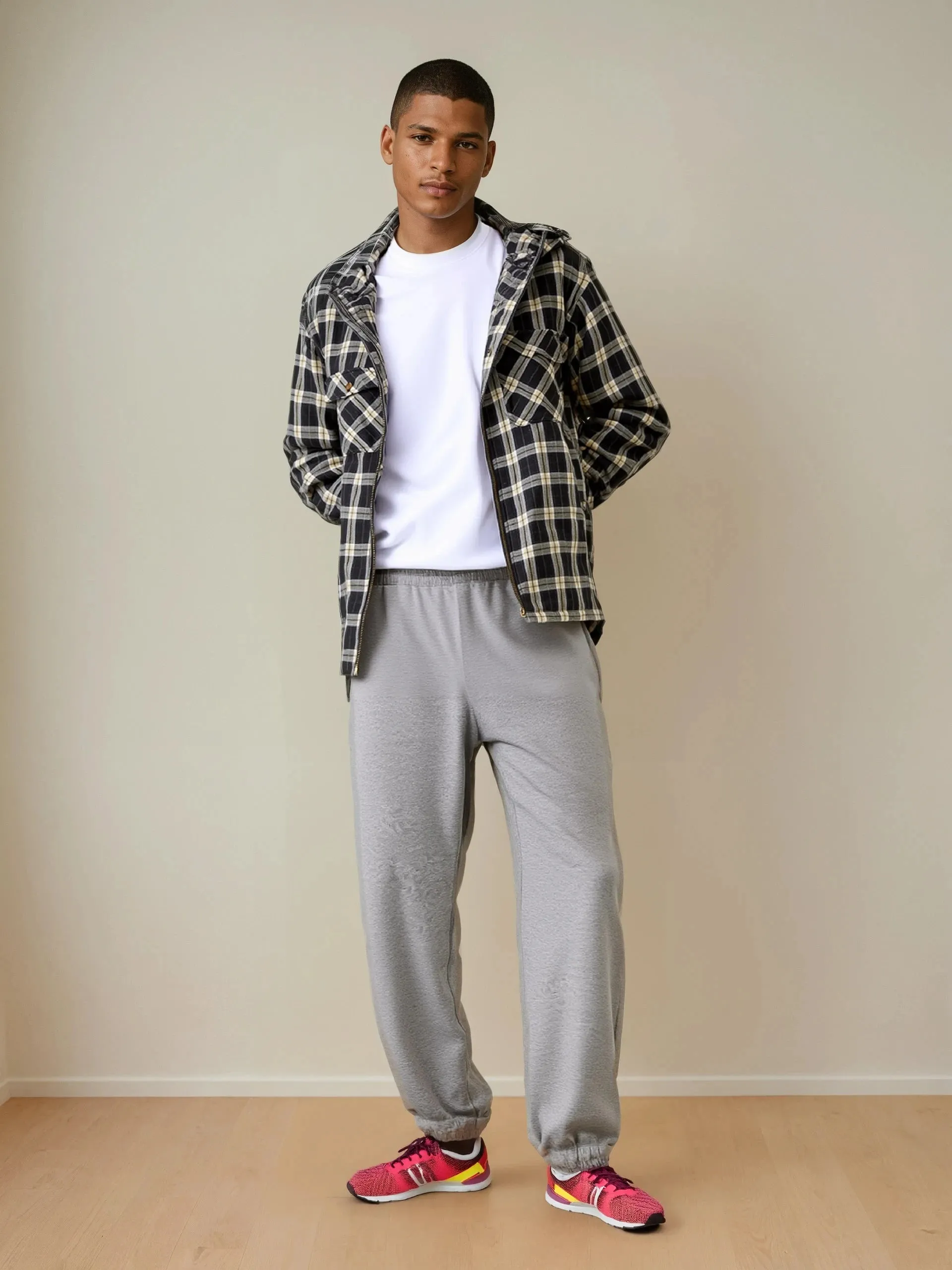 Fort Hyde Check Plaid Hoodie