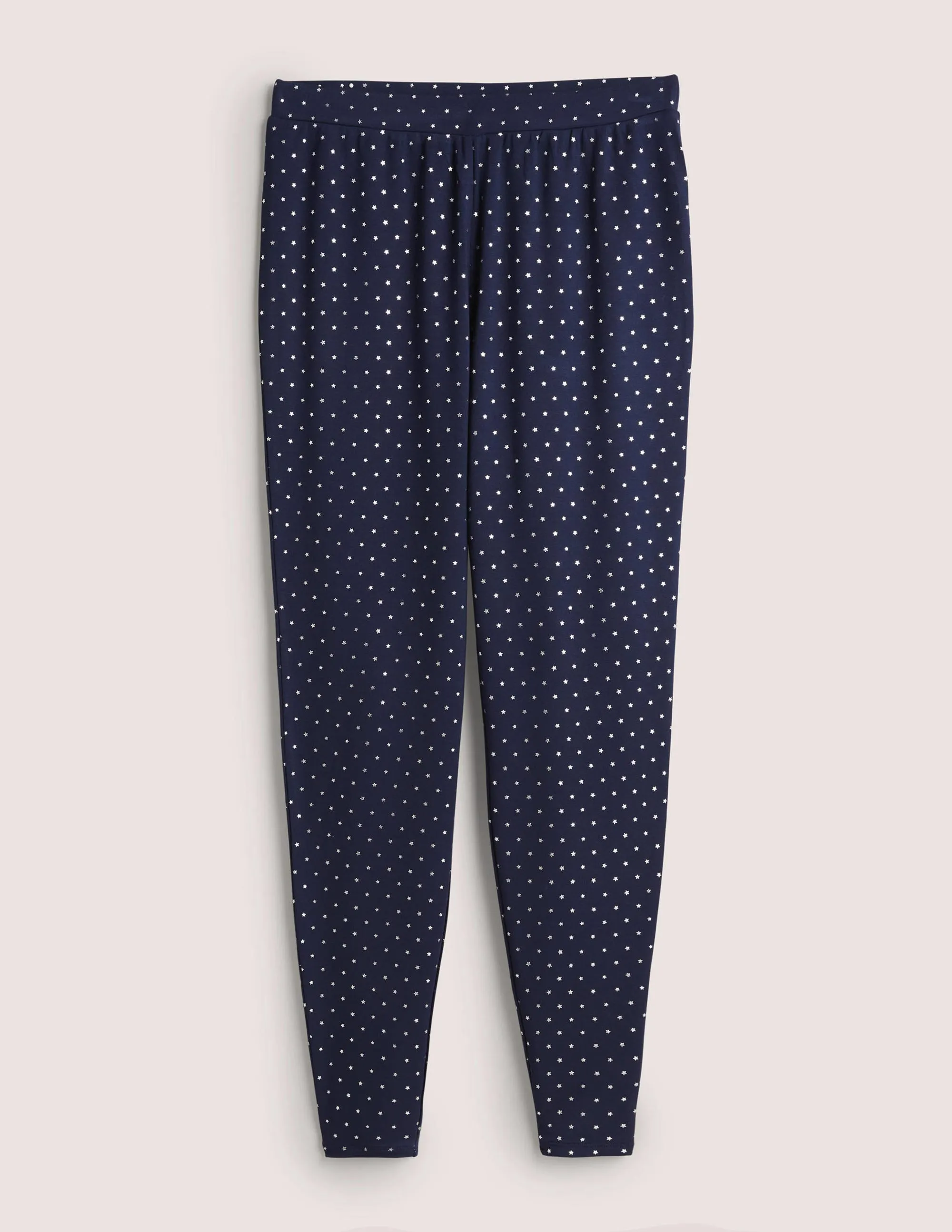 Jersey Bottoms-French Navy, Silver Star