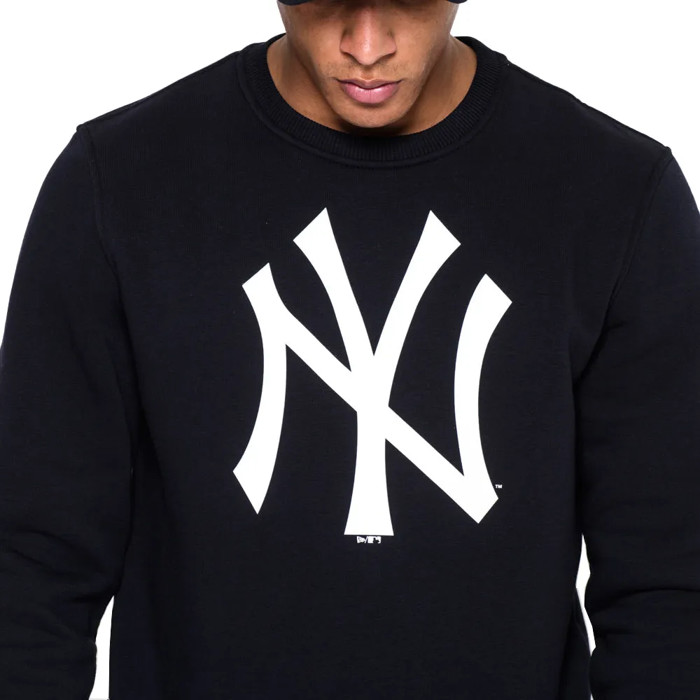 MLB New York Yankee Rundhalspullover Mit Teamlogo