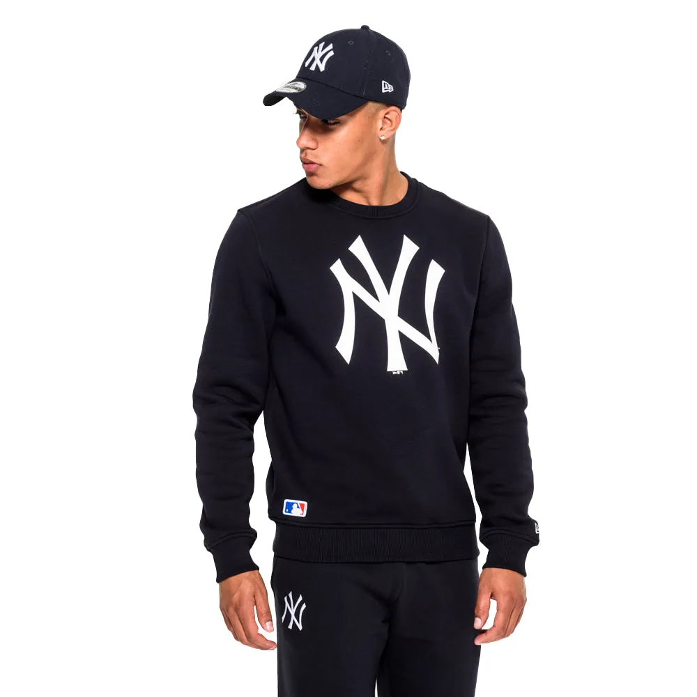 MLB New York Yankee Rundhalspullover Mit Teamlogo