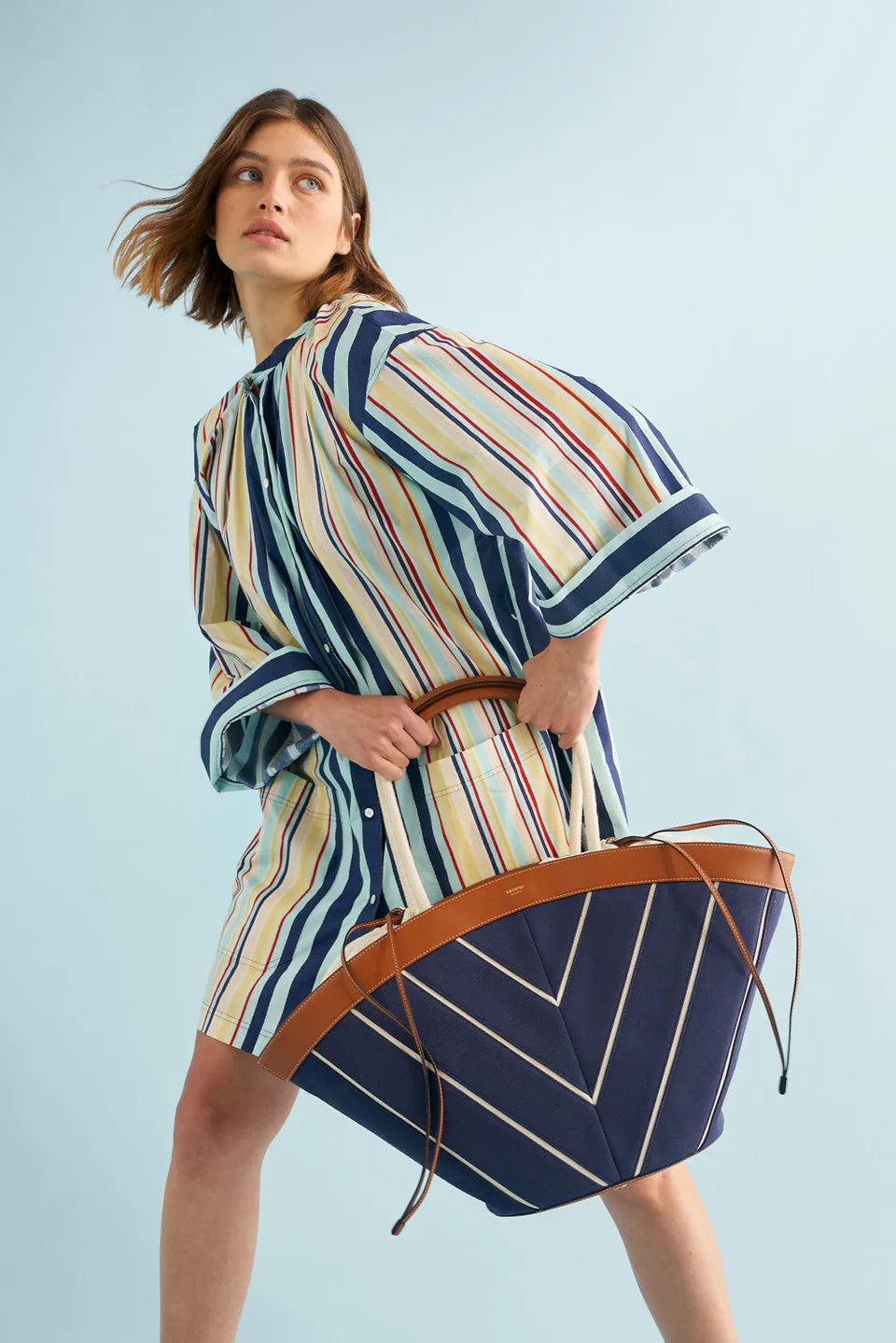 Oroton Boathouse Stripe Dress
