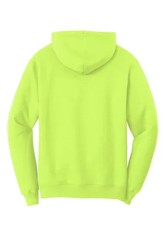 Port & Company Adult Core Fleece Pullover Hooded Sweatshirt - Neon Yellow