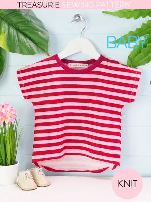 T-Shirt - BABY Cap Sleeve (T502-L)  (0-24 Months)